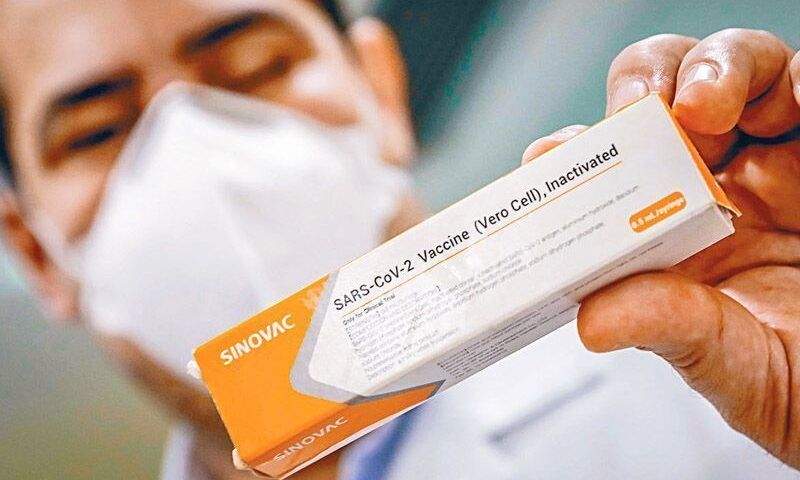 coronavirus vaccine by Chinese company Sinovac