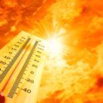 hot temperatures due to global warming