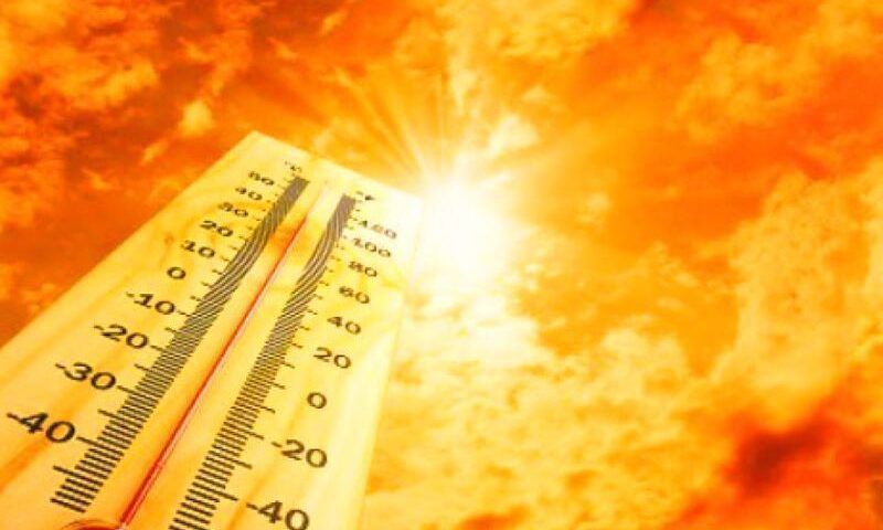 hot temperatures due to global warming