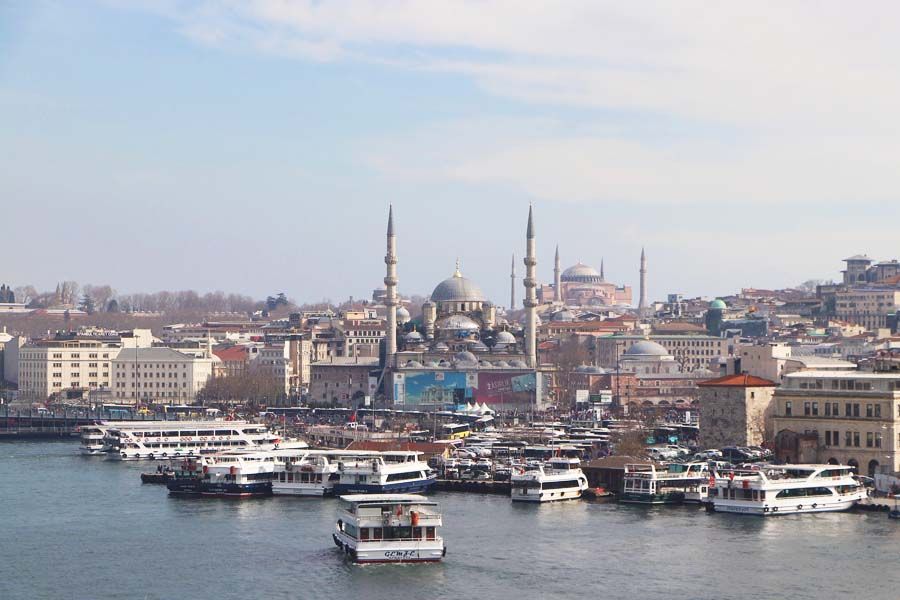 Istanbul, Eminönü in Fatih district