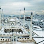 Istanbul, snow in the Asian side