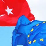 Turkey and EU flags