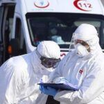 Turkey, health personnel amidst coronavirus pandemic