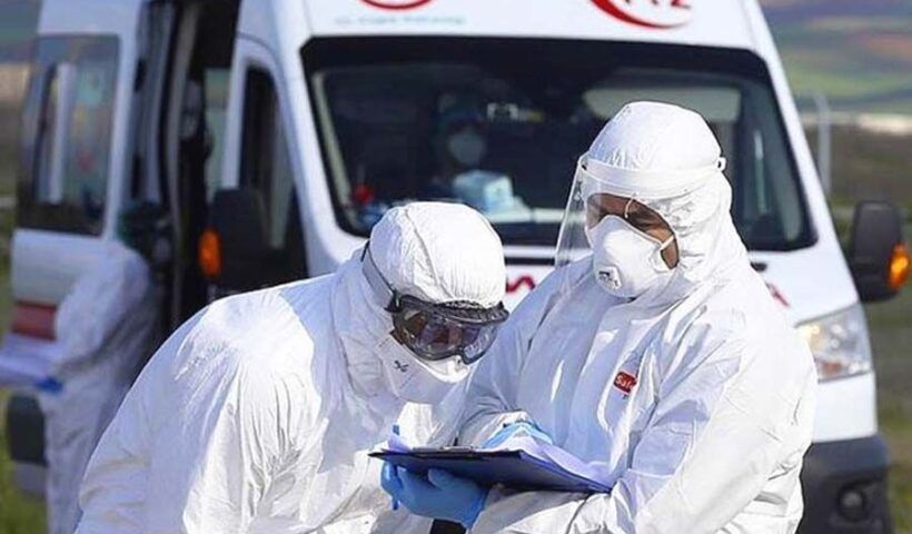 Turkey, health personnel amidst coronavirus pandemic