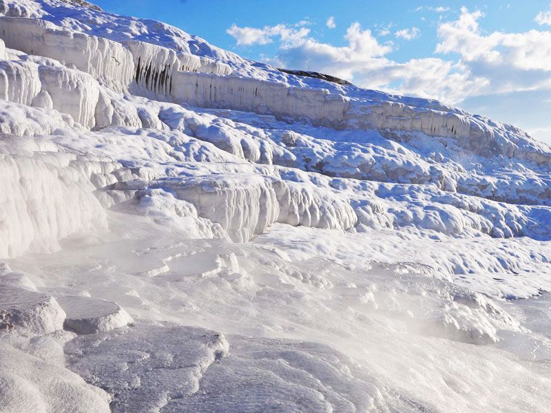 Turkey, Pamukkale terraces