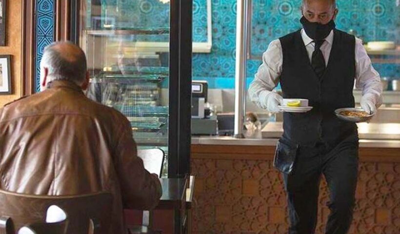 Turkey, restaurant during the pandemic