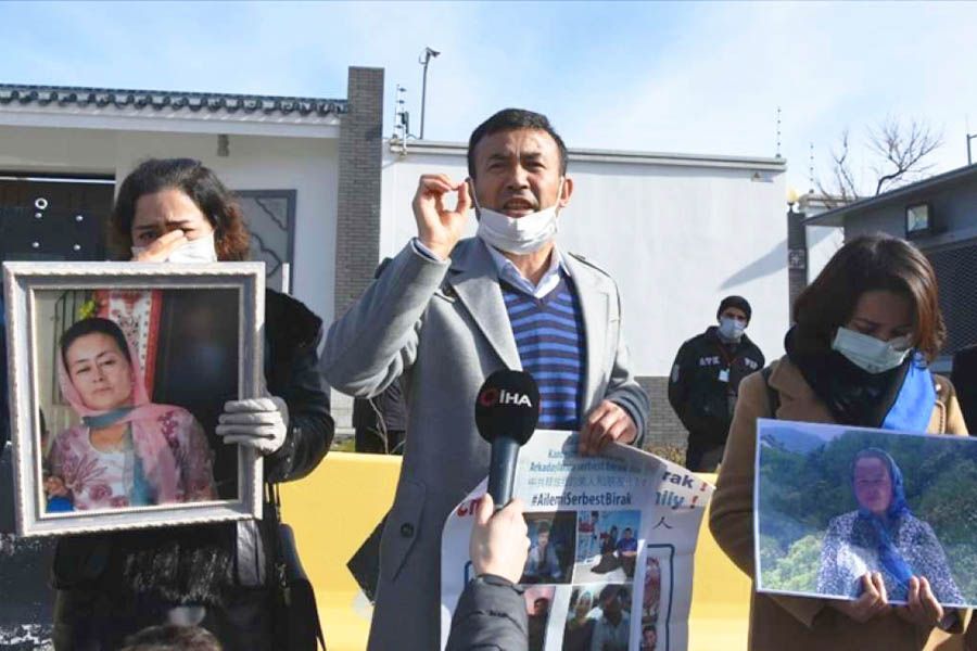 Ankara, Uyghur protests against China