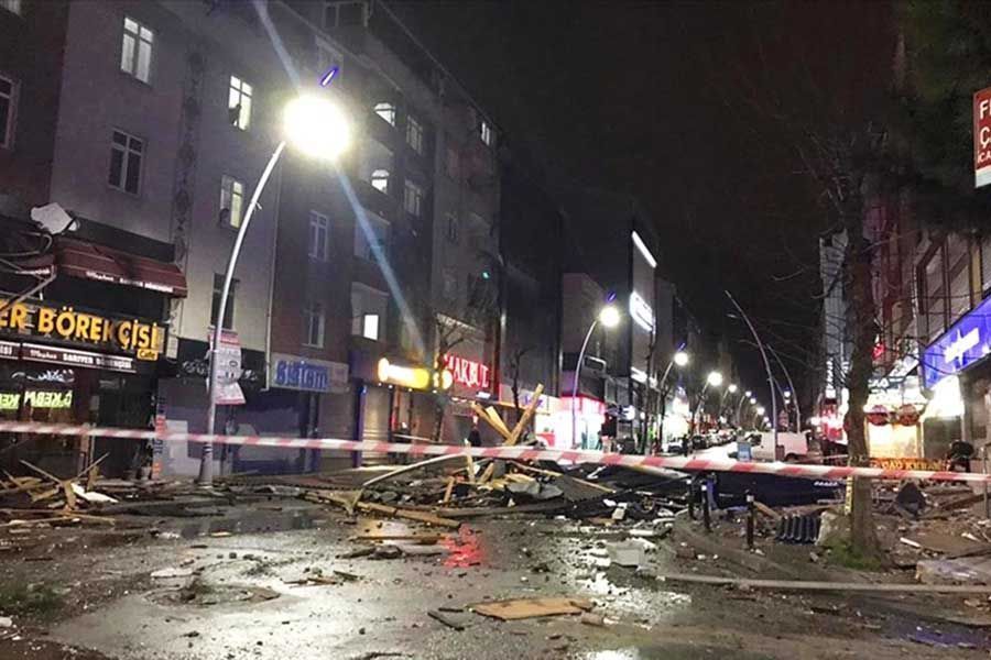Istanbul, wind storm
