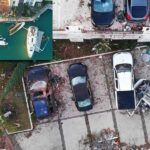 Turkey, storm and tornado in İzmir