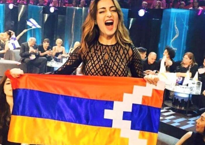 Armenia, Karabakh's flag incident on Eurovision