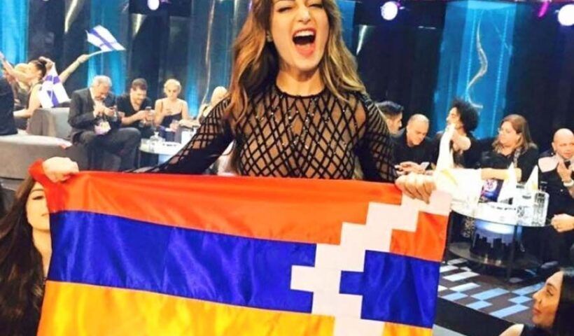 Armenia, Karabakh's flag incident on Eurovision
