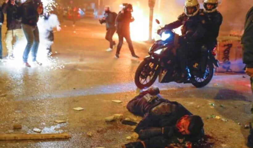 Greece, protest in Athens against police violence
