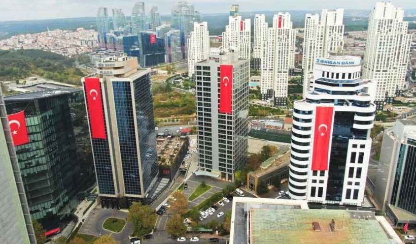 Istanbul, buildings and skyscrapers