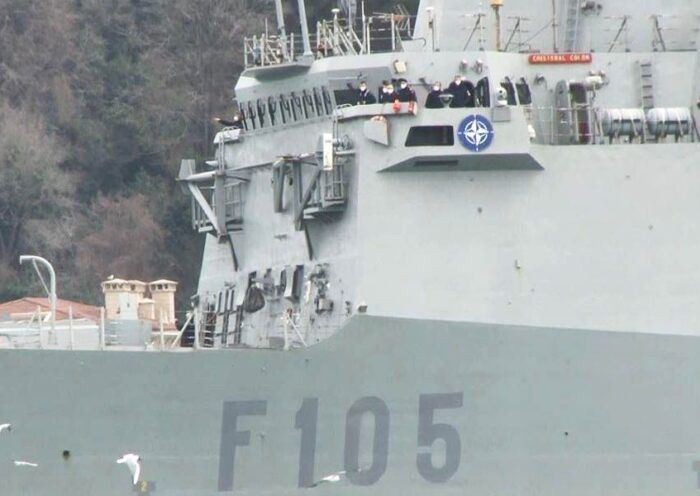 Istanbul, Spanish frigate Christopher Columbus