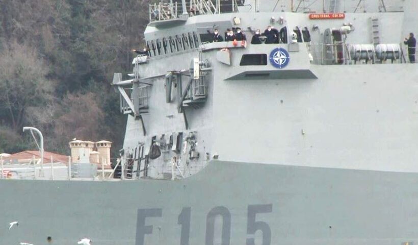 Istanbul, Spanish frigate Christopher Columbus