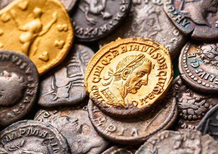 Roman coins