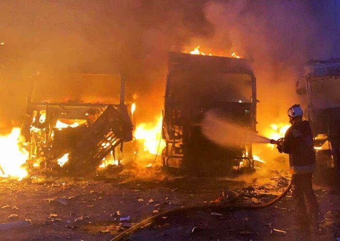 Syria, Russian bombings on Idlib