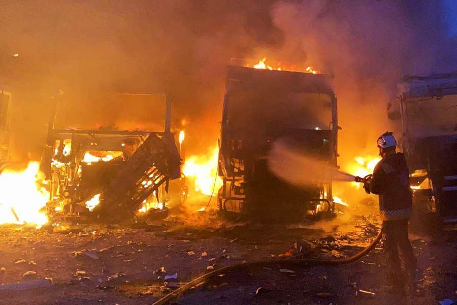 Syria, Russian bombings on Idlib