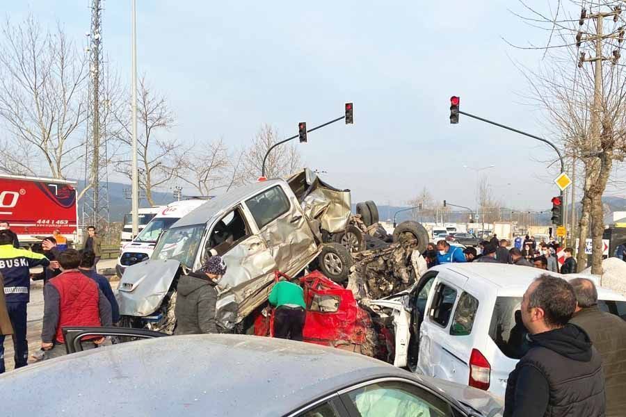 Turkey, multiple crash in Bursa