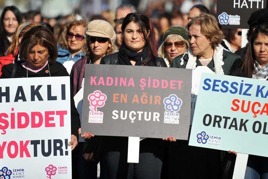 Turkey, protest against gender-based violence