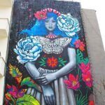 Ankara, mural painted by Mexican artist