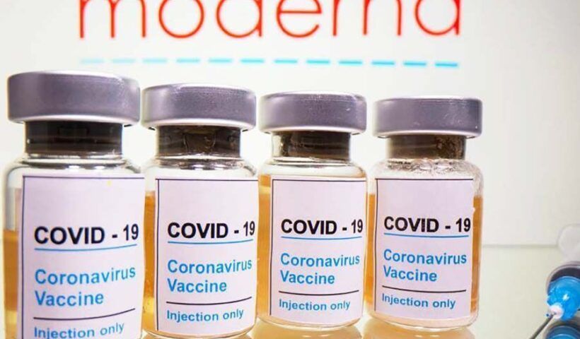 coronavirus vaccine by Moderna