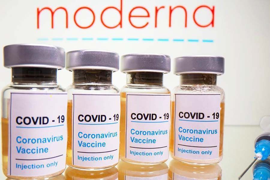 coronavirus vaccine by Moderna