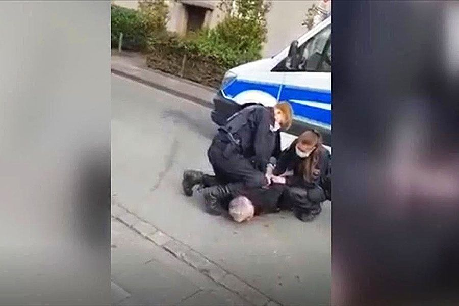 Germany, police violence against Turkish businessman
