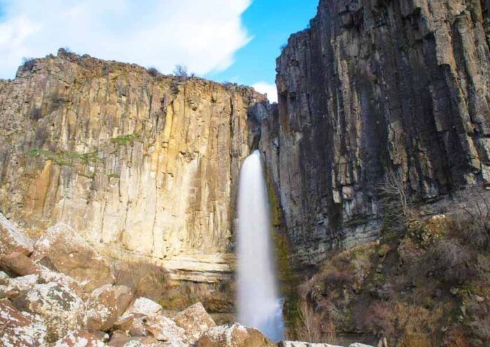 Turkey, Ekirek waterfall