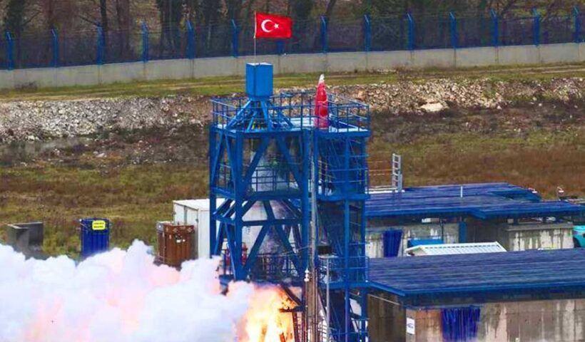Turkey, rocket test for its Moon mission