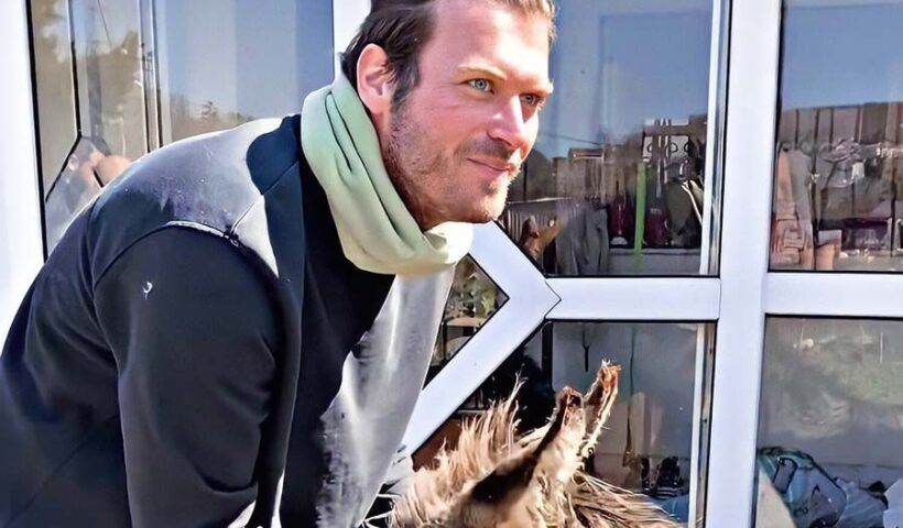 Turkish actor Kıvanç Tatlıtuğ adopts animal