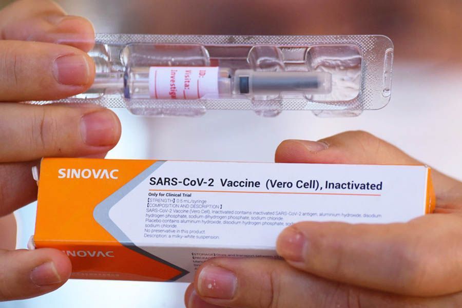 coronavirus vaccine by Chinese company Sinovac