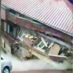 Estambul, desplome de edificio