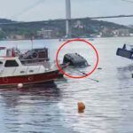Estambul, vehículo cae a las aguas del Bósforo