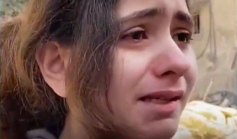 Gaza, Palestinian girl's testimony