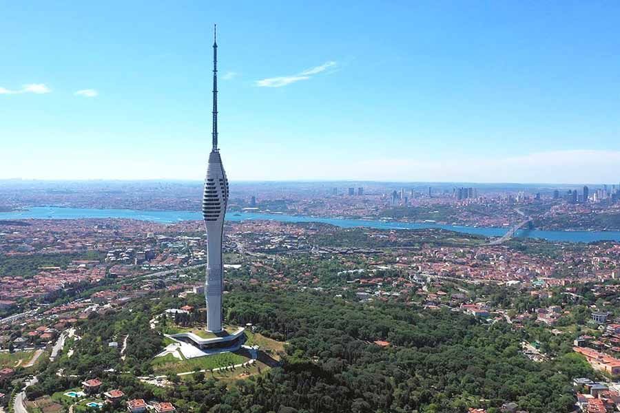 Istanbul, Çamlıca tower inaugurated