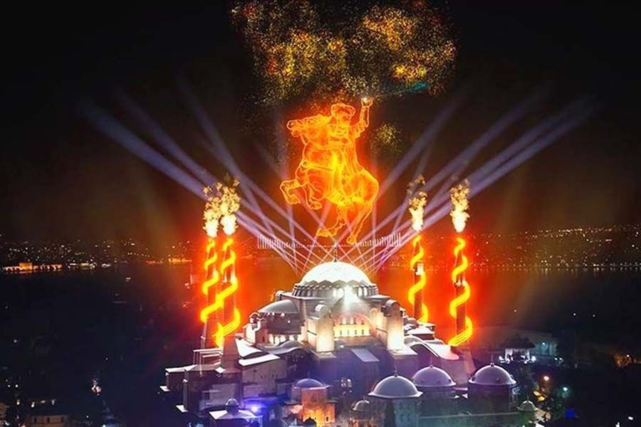 Istanbul, celebrations for the conquest of Constantinople