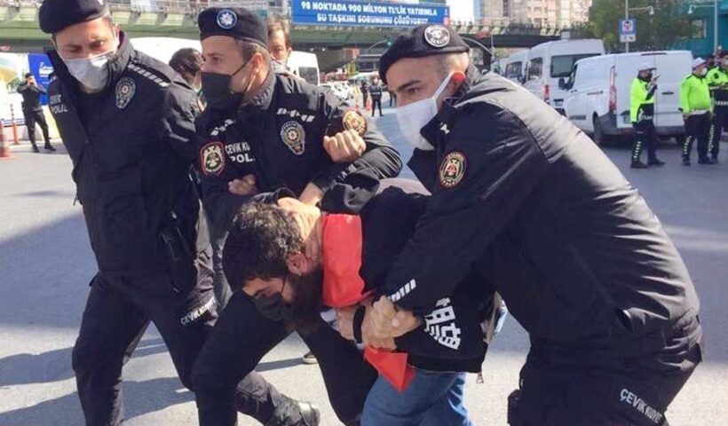 Istanbul, detentions during protests for May Day