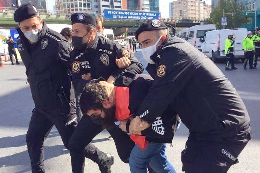 Istanbul, detentions during protests for May Day
