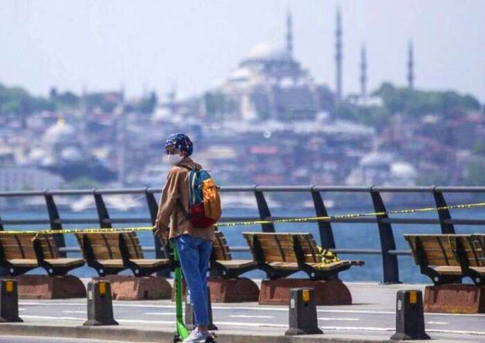 Istanbul during coronavirus lockdown