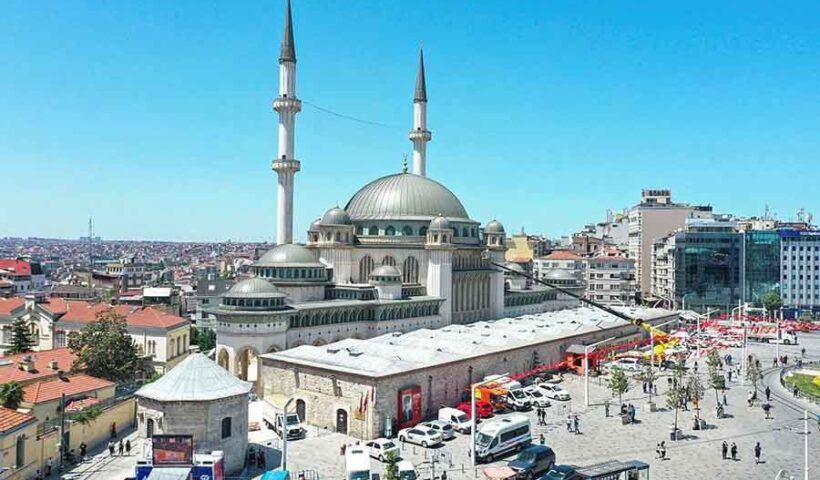 Istanbul, Taksim Mosque inaugurated
