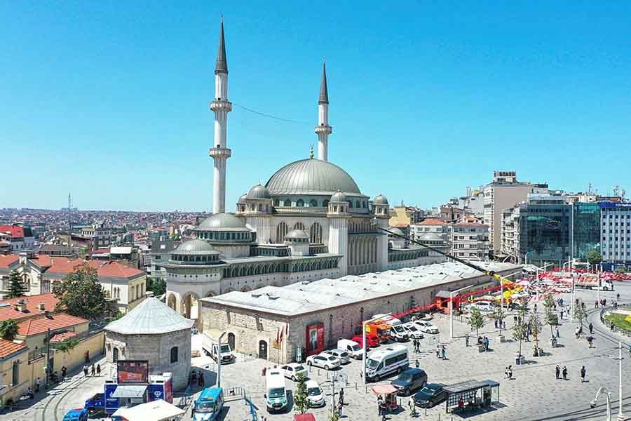 Istanbul, Taksim Mosque inaugurated