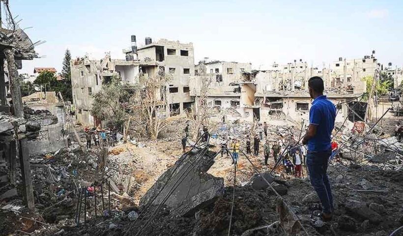 Palestine, destruction in Gaza