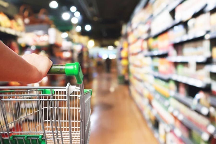 supermarket, buy of products