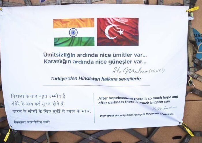 Turkey sends aid to India against coronavirus