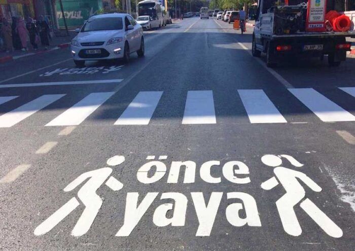 Turkey, crosswalk