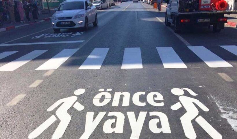 Turkey, crosswalk