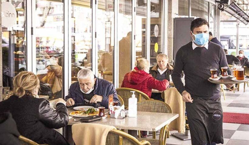 Turkey, restaurants during the pandemic