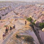 Turkey, tourists in Cappadocia