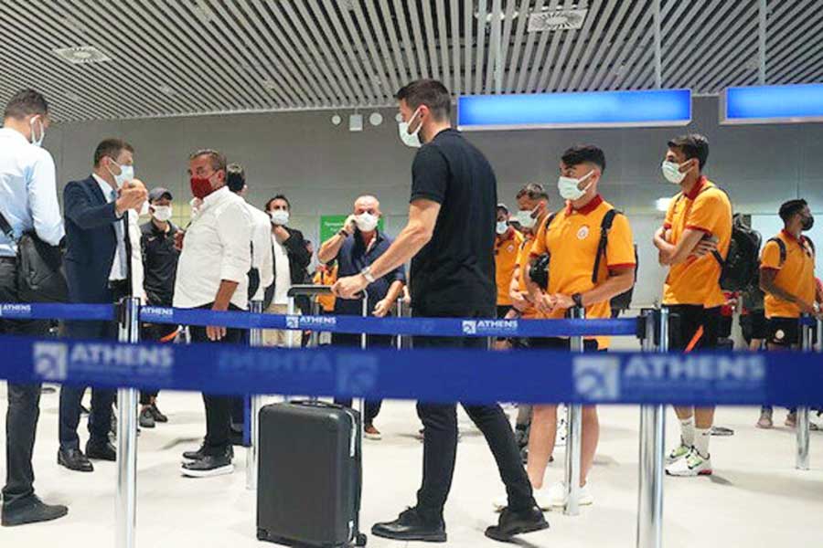 Greece, mistreatment of Galatasaray at the Athens airport
